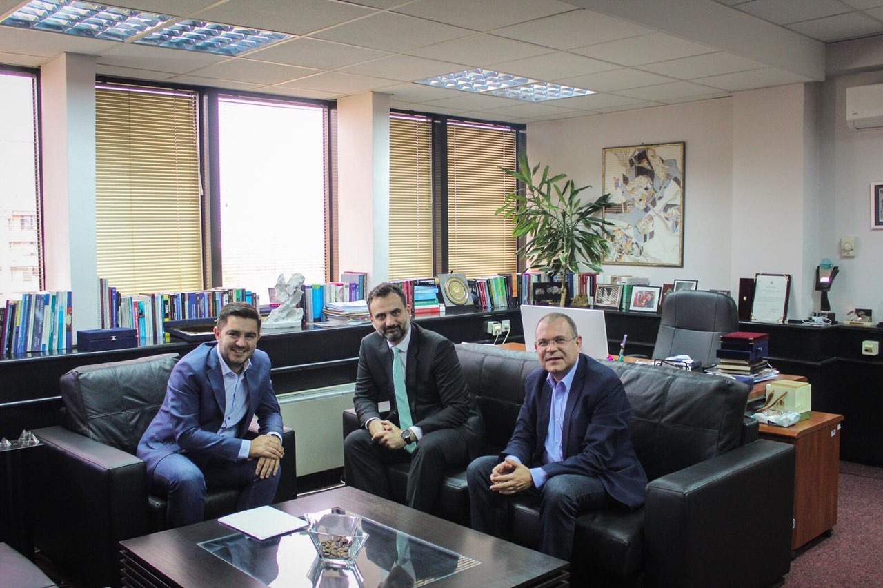 Од лево: Крешник Бектеши, Кирил Колемишевски и Кире Наумов